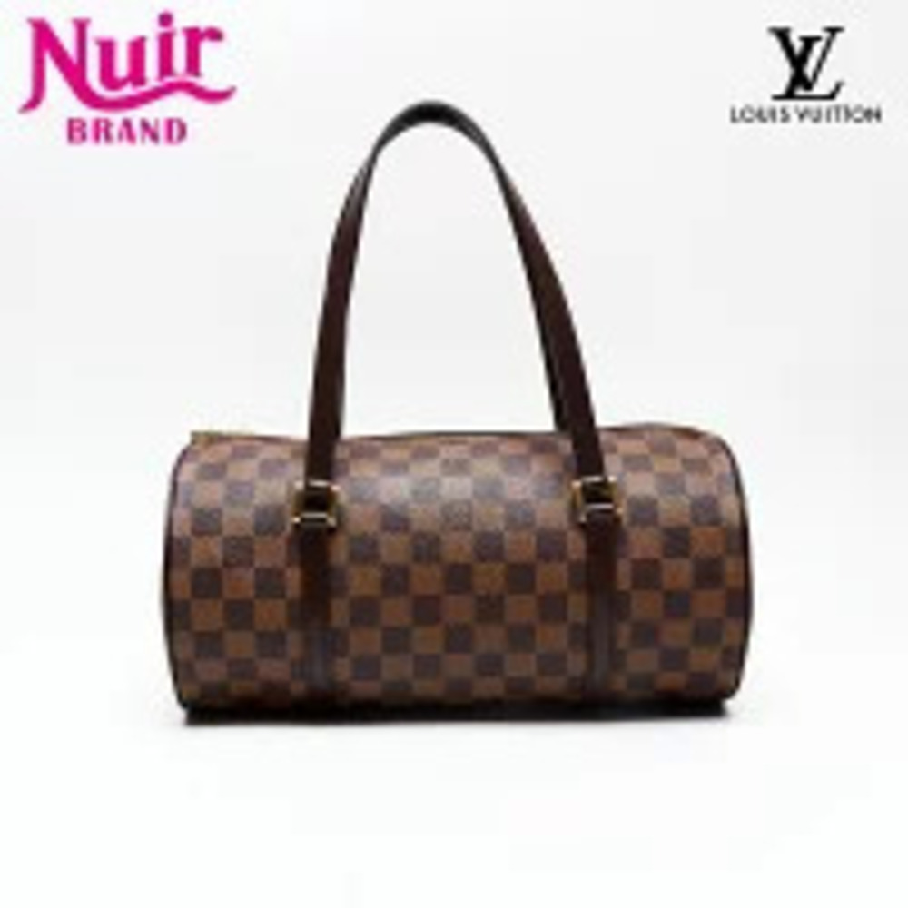 Louis Vuitton Damier Papillon Handbag Clutch Brown